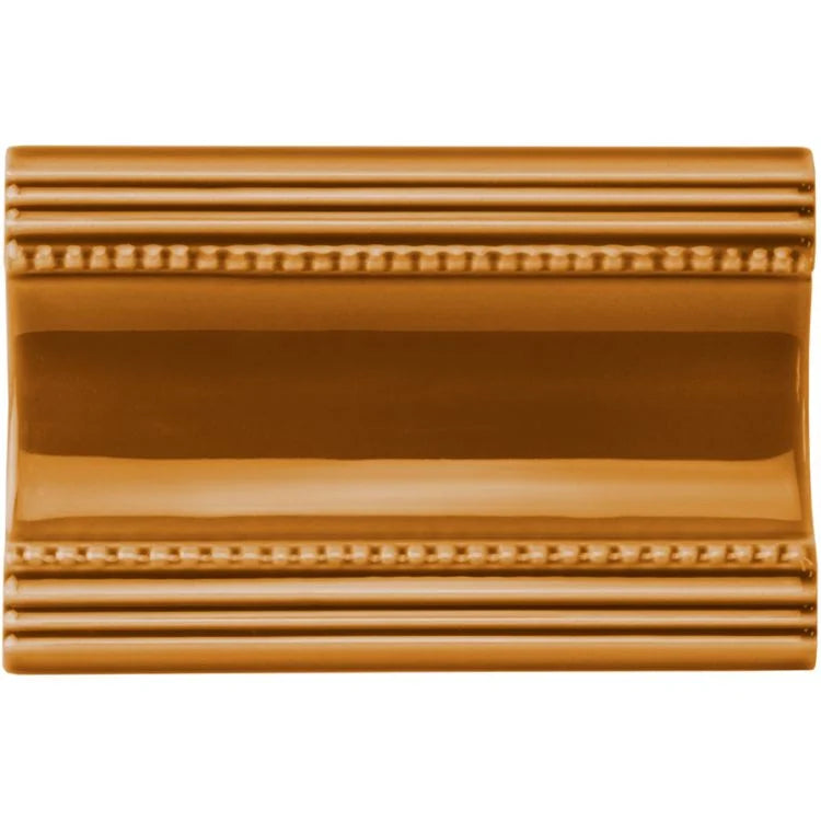 Original Style - Ochre Plain Cornice, 15.2 x 7.5cm (IM-0030119)
