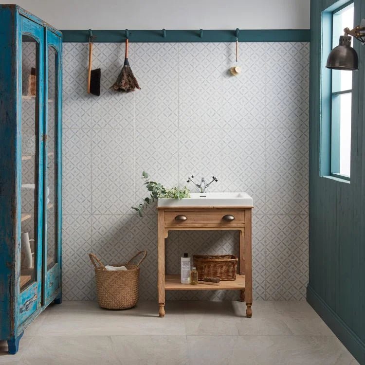 Original Style - Arbour Lattice Ceramic, 600 x 300mm (IM-0023709) - Tiles & Stone To You