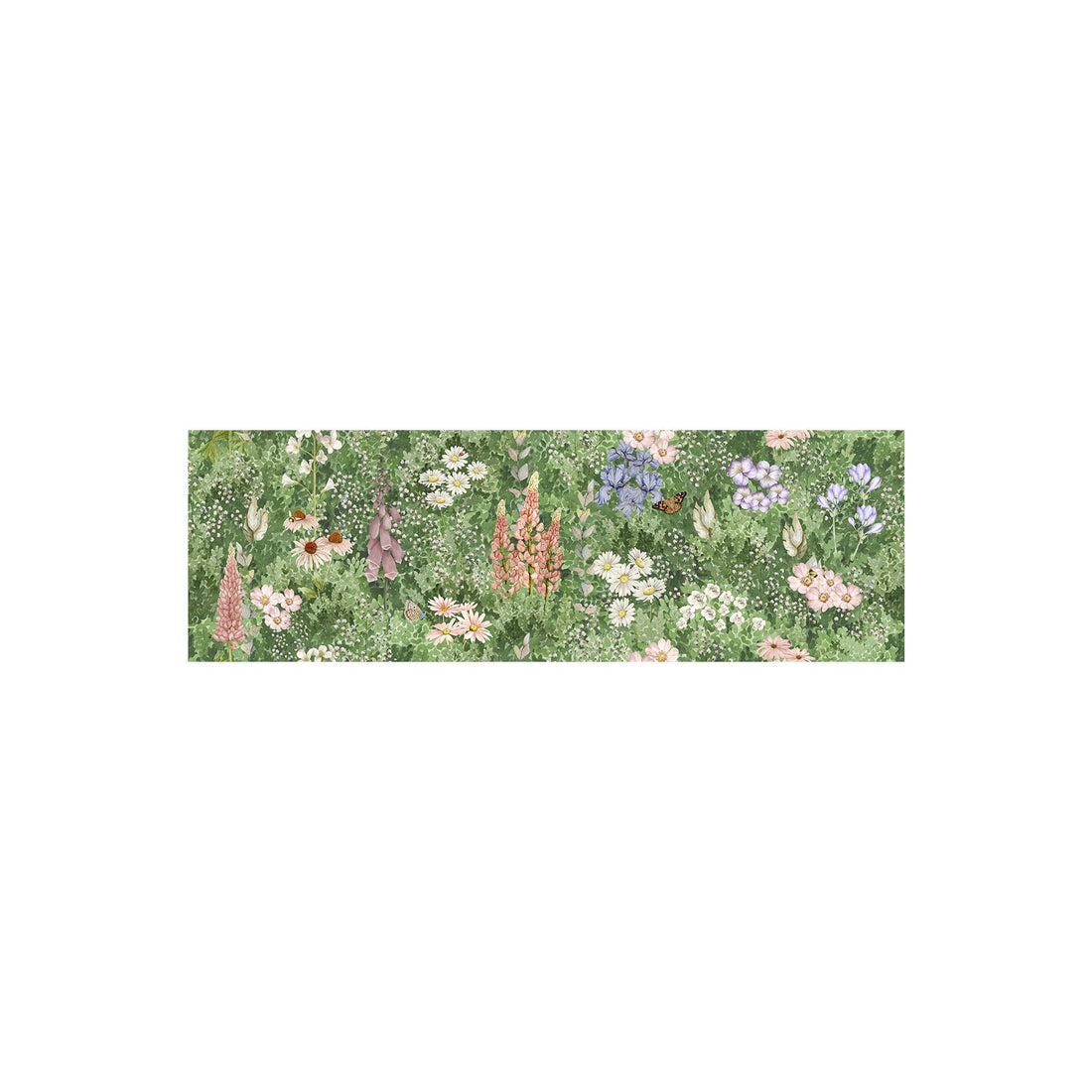 Original Style - English Garden Floral Single Ceramic Tile, 990 x 320mm (IM-0029456) - Tiles & Stone To You