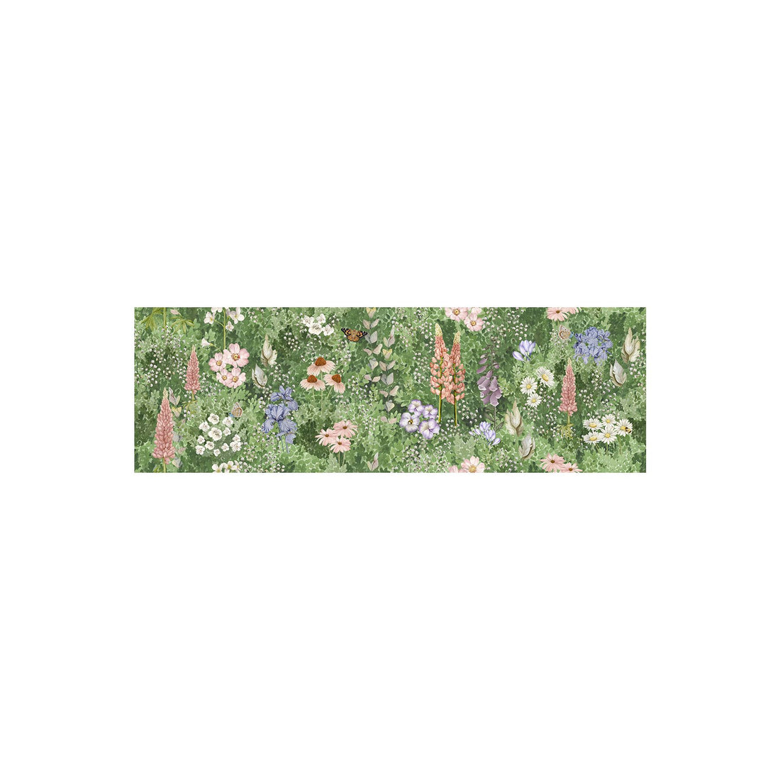 Original Style - English Garden Floral Single Ceramic Tile, 990 x 320mm (IM-0029456) - Tiles & Stone To You