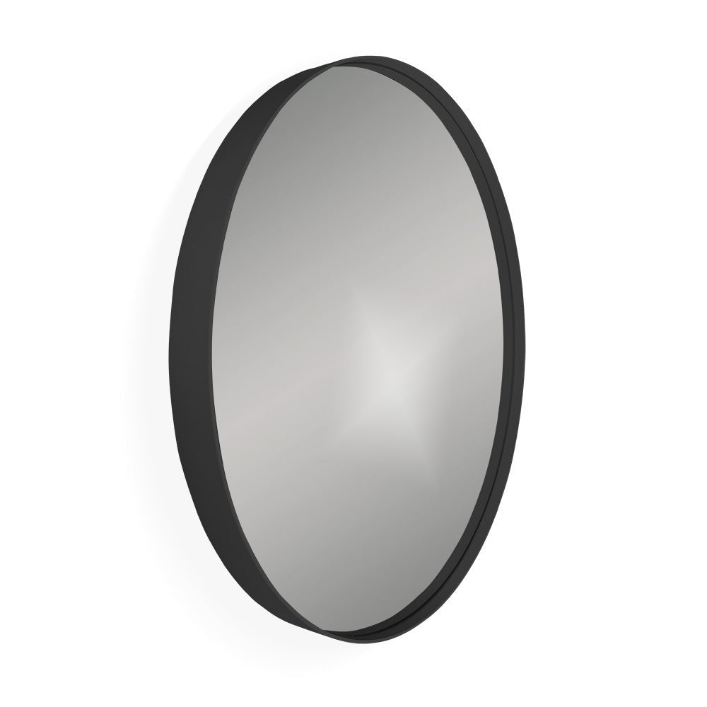 Origins Living - City Round Mirror Black, 60cm (B375622) - Tiles &amp; Stone To You