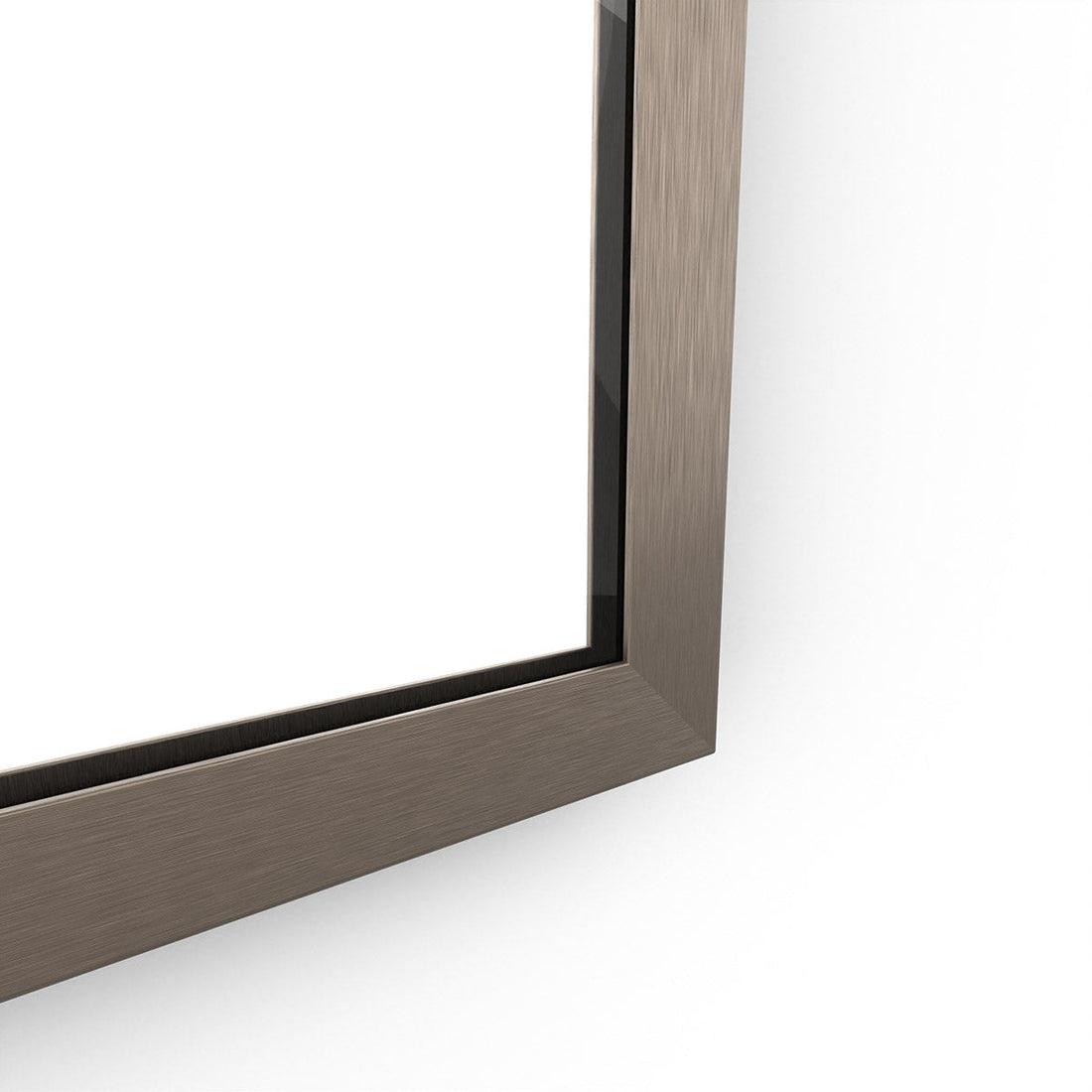 Origins Living - Docklands Rectangular Mirror Brushed Bronze, 40×100 (DKL - 001410 - BZ) - Tiles &amp; Stone To You