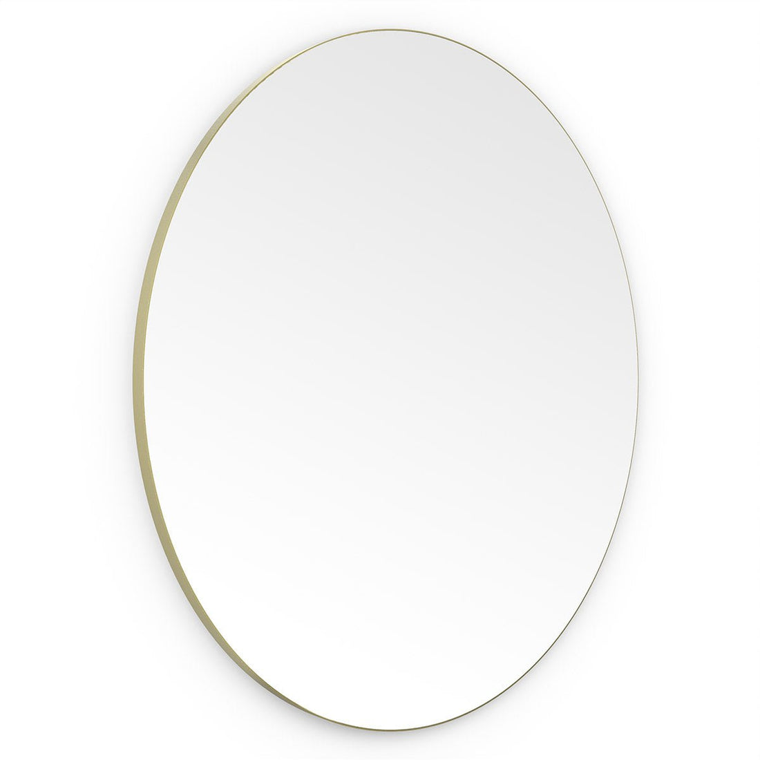 Origins Living - Oslo Round Mirror 100 in Brushed Brass (OSL - 00D100 - BB) - Tiles &amp; Stone To You