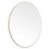 Origins Living - Oslo Round Mirror 100 in Brushed Brass (OSL - 00D100 - BB) - Tiles & Stone To You