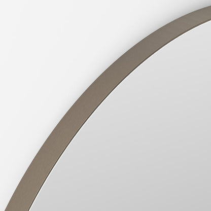 Origins Living - Oslo Round Mirror 60 in Brushed Bronze (OSL - 00D060 - BZ) - Tiles &amp; Stone To You