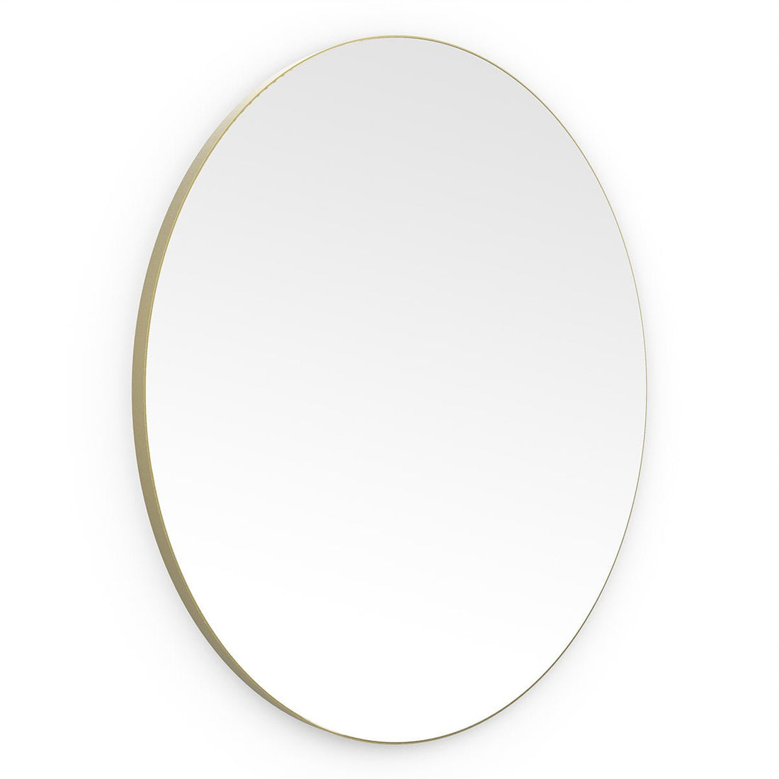 Origins Living - Oslo Round Mirror 80 in Brushed Brass (OSL - 00D080 - BB) - Tiles &amp; Stone To You