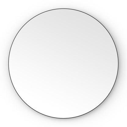 Origins Living - Oslo Round Mirror Black, 60cm (OSL - 00D060 - BK) - Tiles &amp; Stone To You