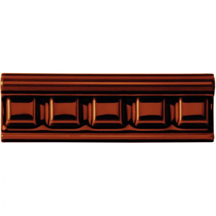 Original Style - Teapot Brown Dentil Moulding, 15.2 x 5cm (IM-0030135)