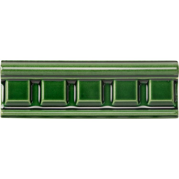 Original Style - Victorian Green Dentil Moulding, 15.2 x 5cm (IM-0000470)