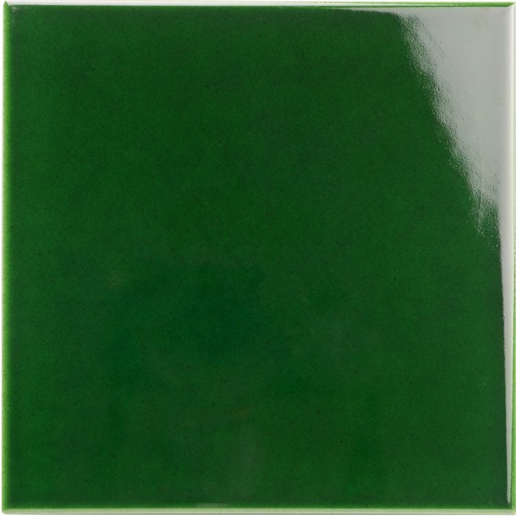 Original Style - Victorian Green Field Tile, 15.2 x 15.2cm (IM-0008299)