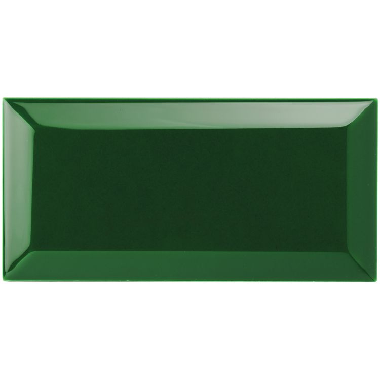 Original Style - Victorian Green Metro Bevelled Tile, 15 x 7.5cm (IM-0000943)