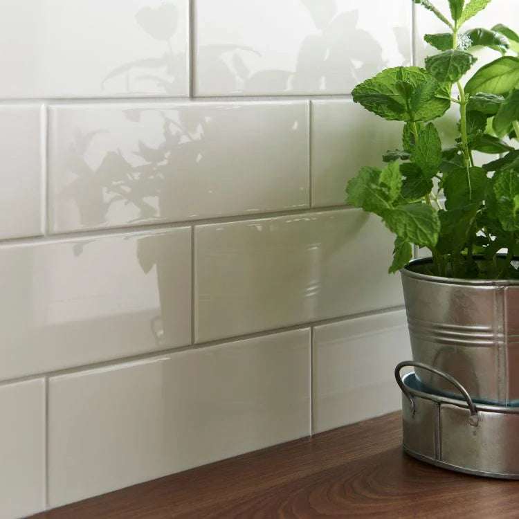 Original Style - Vintage White Large Brick, 22.8 x 7.5cm (IM-0033290)