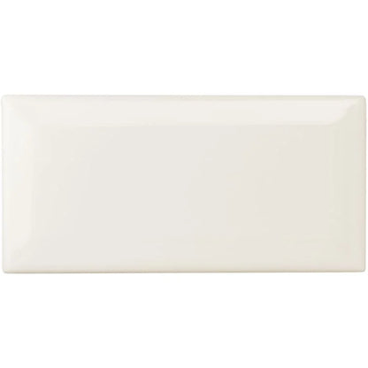 Original Style - Vintage White Metro Bevelled Tile, 15 x 7.5cm (IM-0020227)