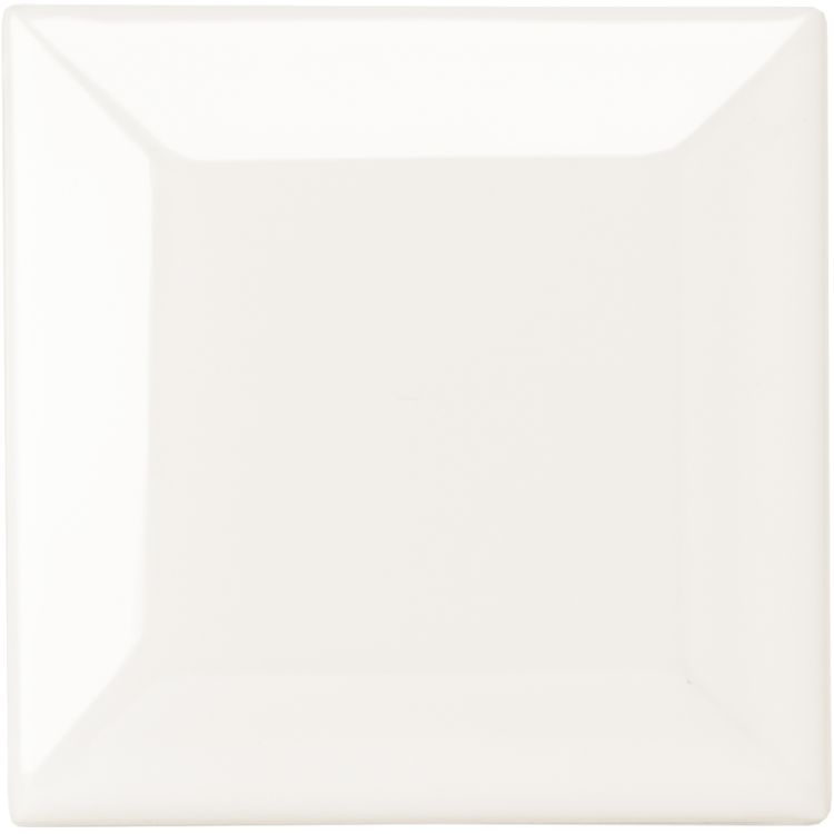 Original Style - Vintage White Metro Bevelled Corner Tile, 7.5 x 7.5cm (IM-0020787)
