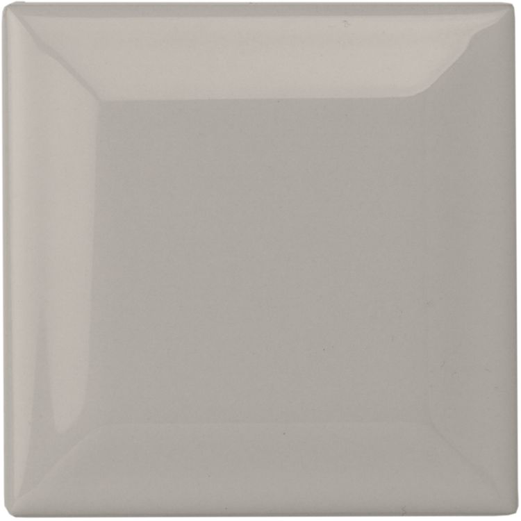 Original Style - Westminster Grey Metro Bevelled Corner Tile, 7.5 x 7.5cm (IM-0010720)