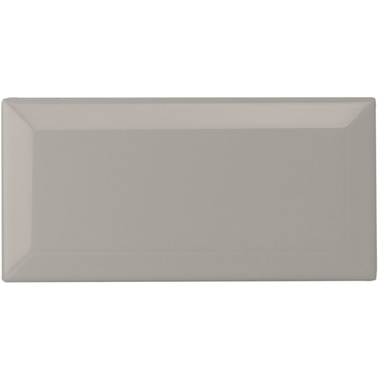 Original Style - Westminster Grey Metro Bevelled Tile, 15 x 7.5cm (IM-0006094)