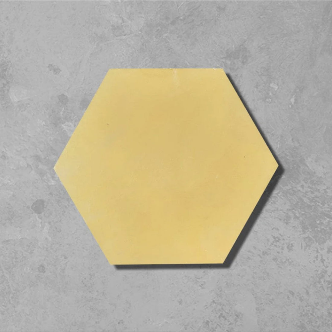 Bert and May - Canola Yellow Hexagonal Tile, 23 x 20cm - Tiles & Stone To You