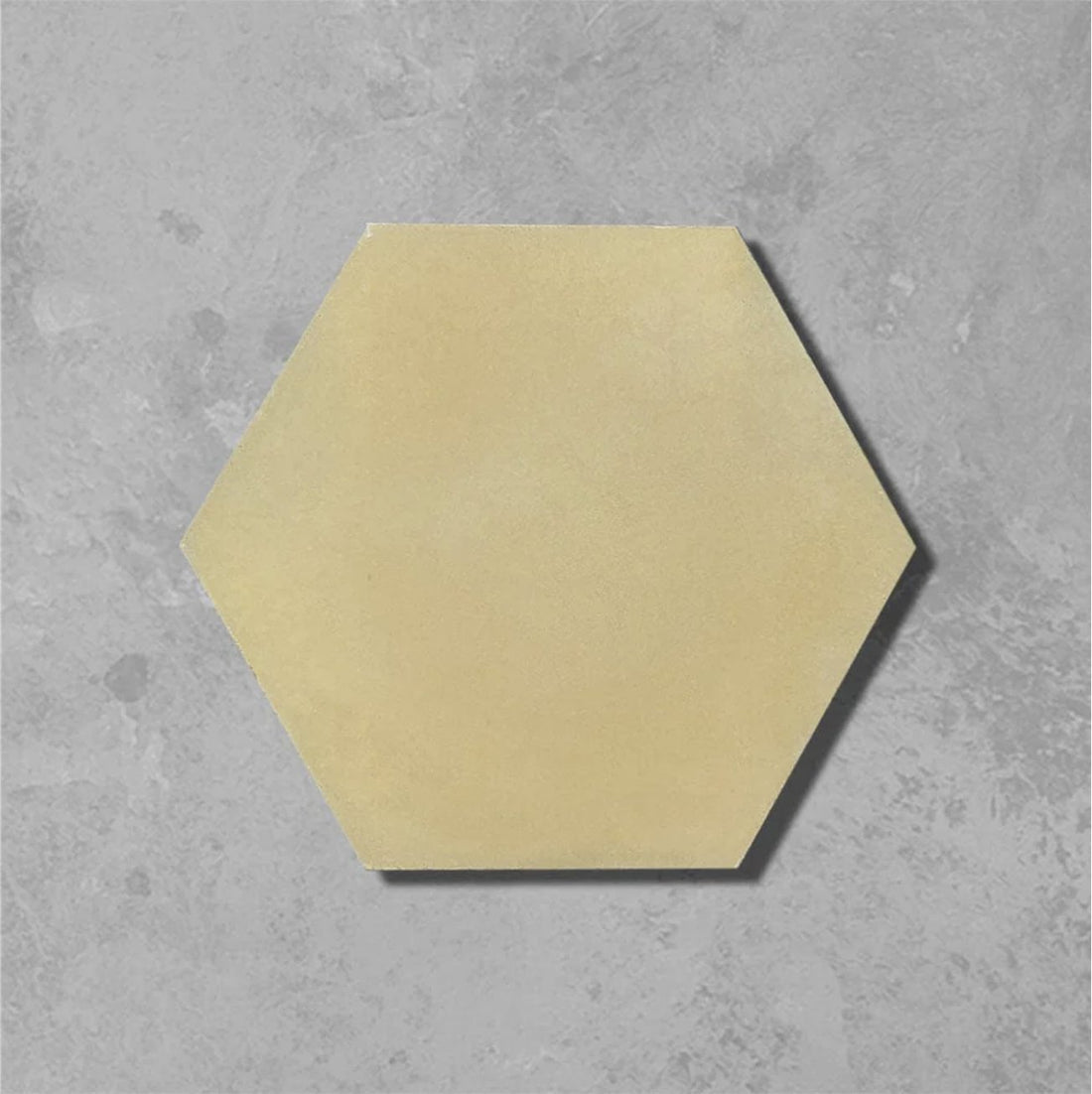 Bert and May - Sweet Yellow Hexagonal Tile, 23 x 20cm - Tiles &amp; Stone To You