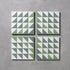Bert & May - Green Majadas Porcelain Matt, 20 x 20cm - Tiles & Stone To You