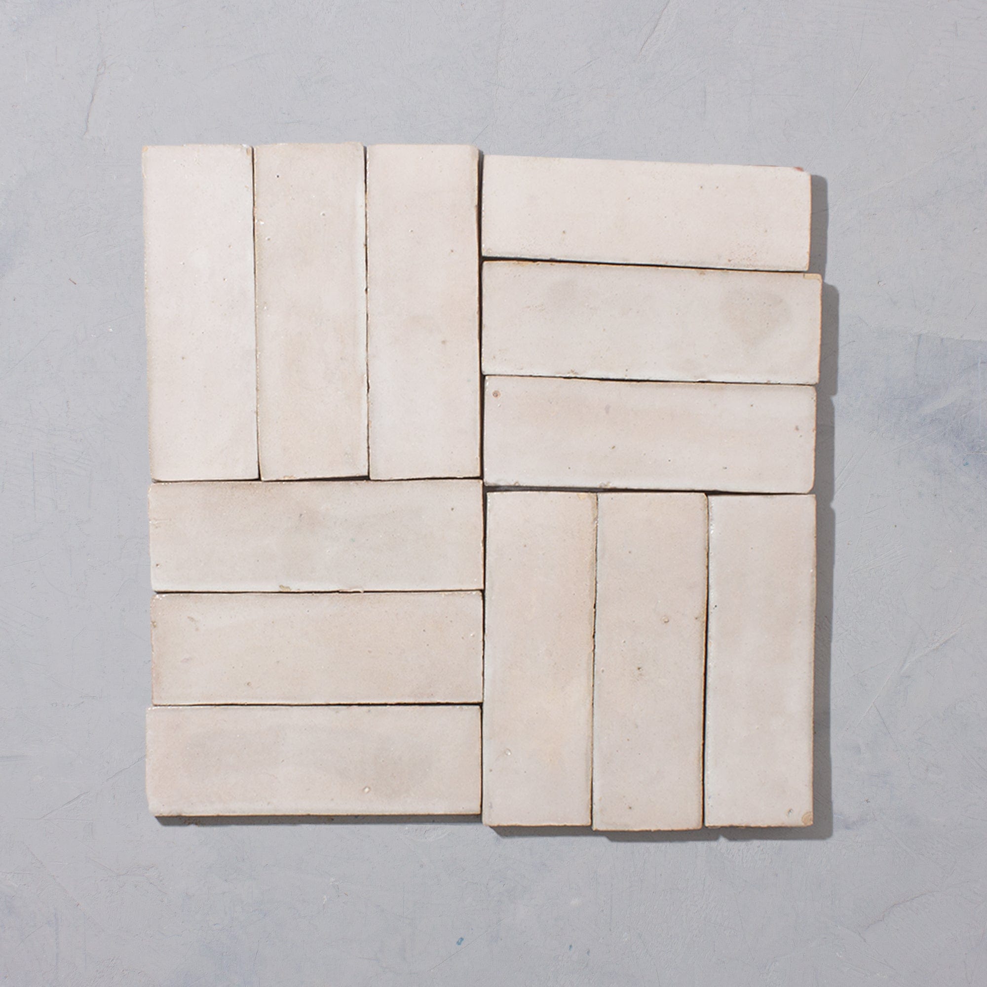 Bert &amp; May - Marrakesh Cloudy White Bejmat, 15 x 5cm - Tiles &amp; Stone To You