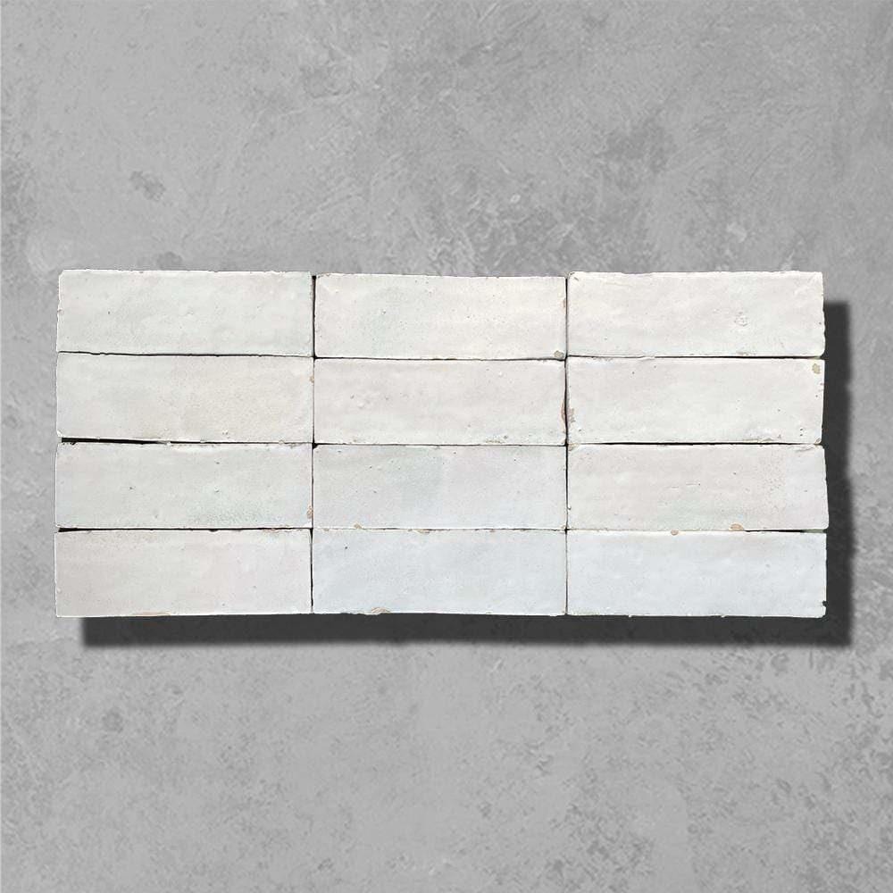 Bert &amp; May - Marrakesh Cloudy White Bejmat, 15 x 5cm - Tiles &amp; Stone To You