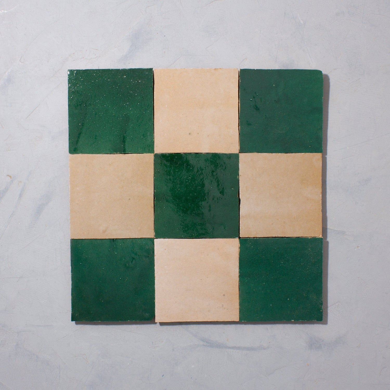 Bert &amp; May - Marrakesh Hessian Zellige, 10 x 10cm - Tiles &amp; Stone To You
