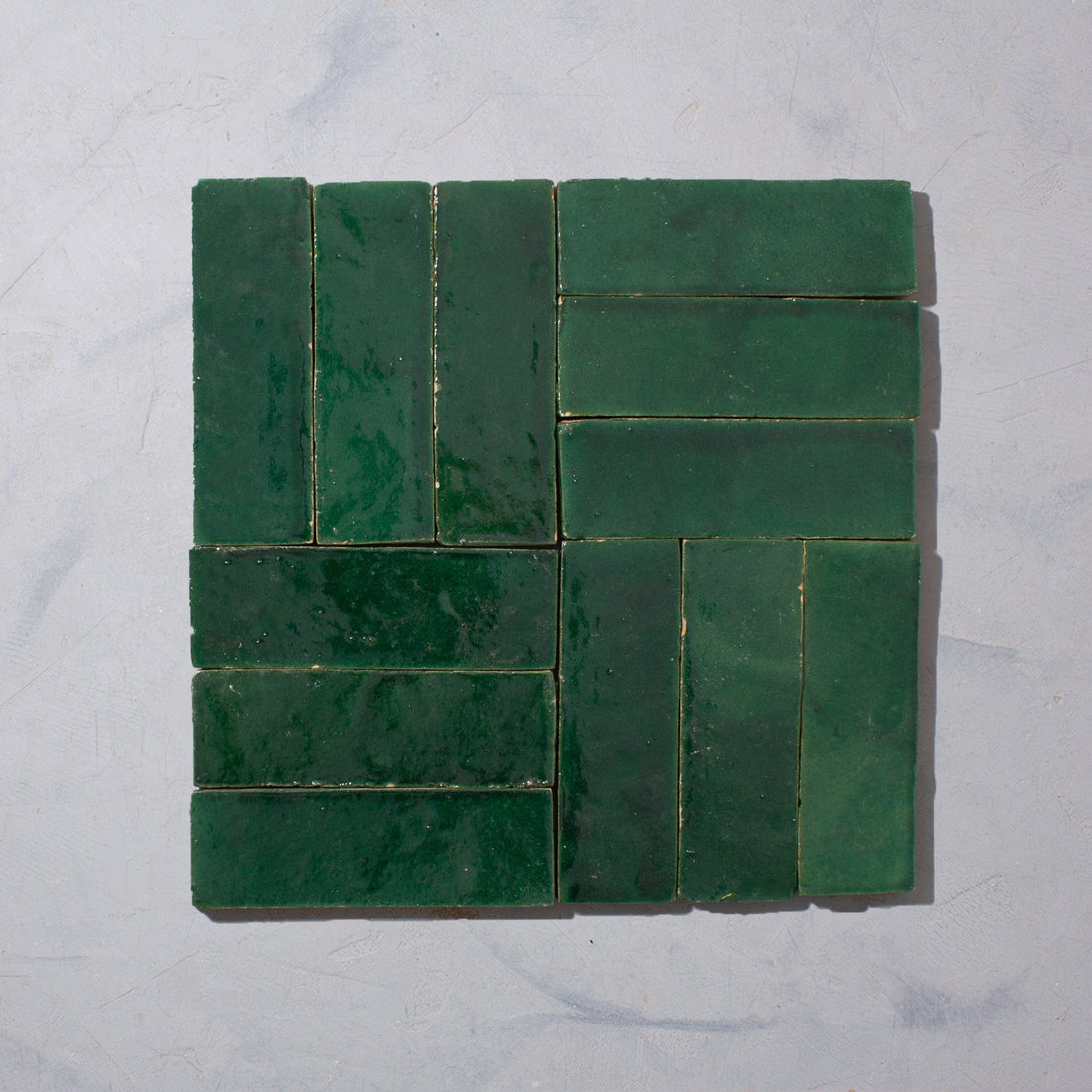 Bert & May - Marrakesh Moss Green Bejmat, 15 x 5cm - Tiles & Stone To You