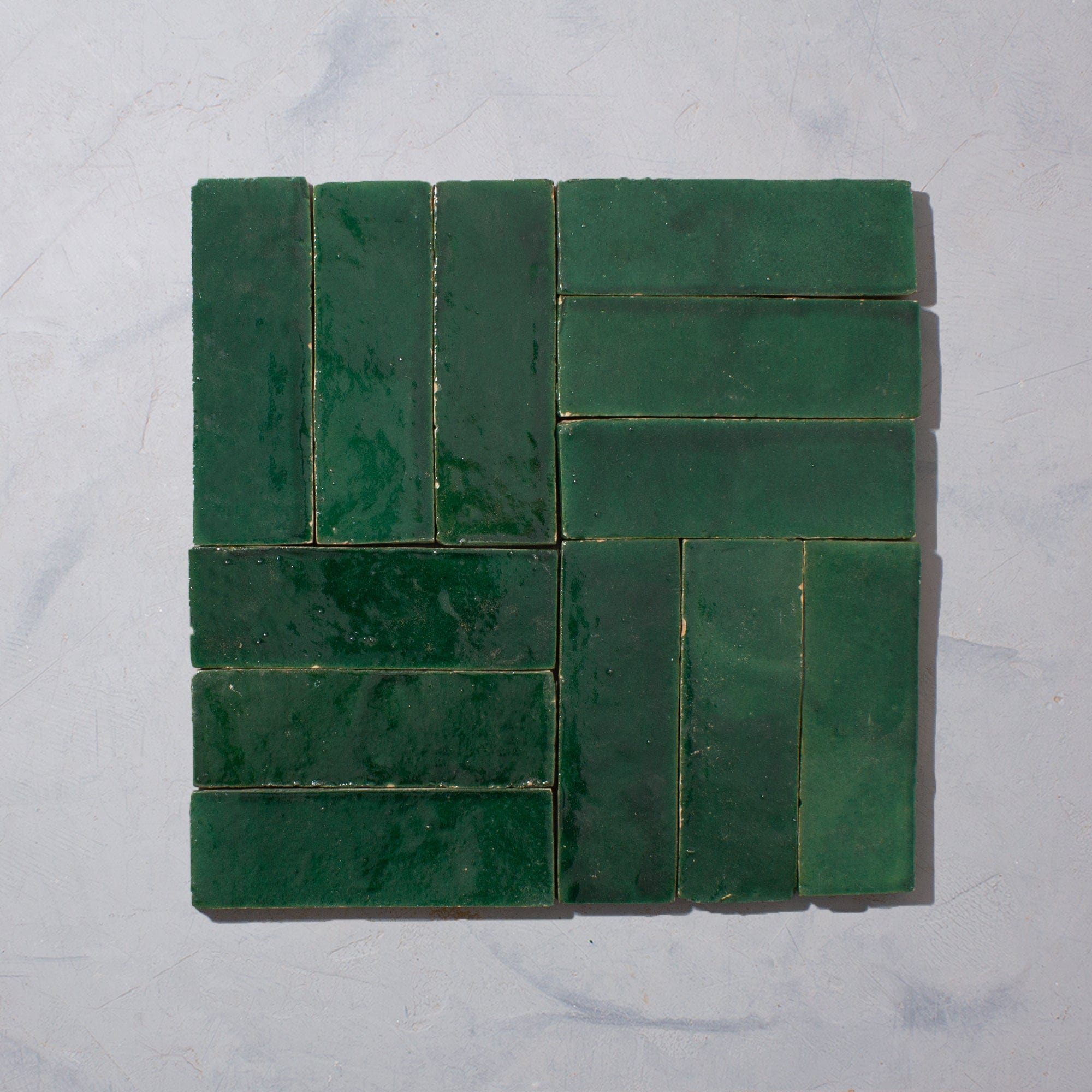 Bert &amp; May - Marrakesh Moss Green Bejmat, 15 x 5cm - Tiles &amp; Stone To You