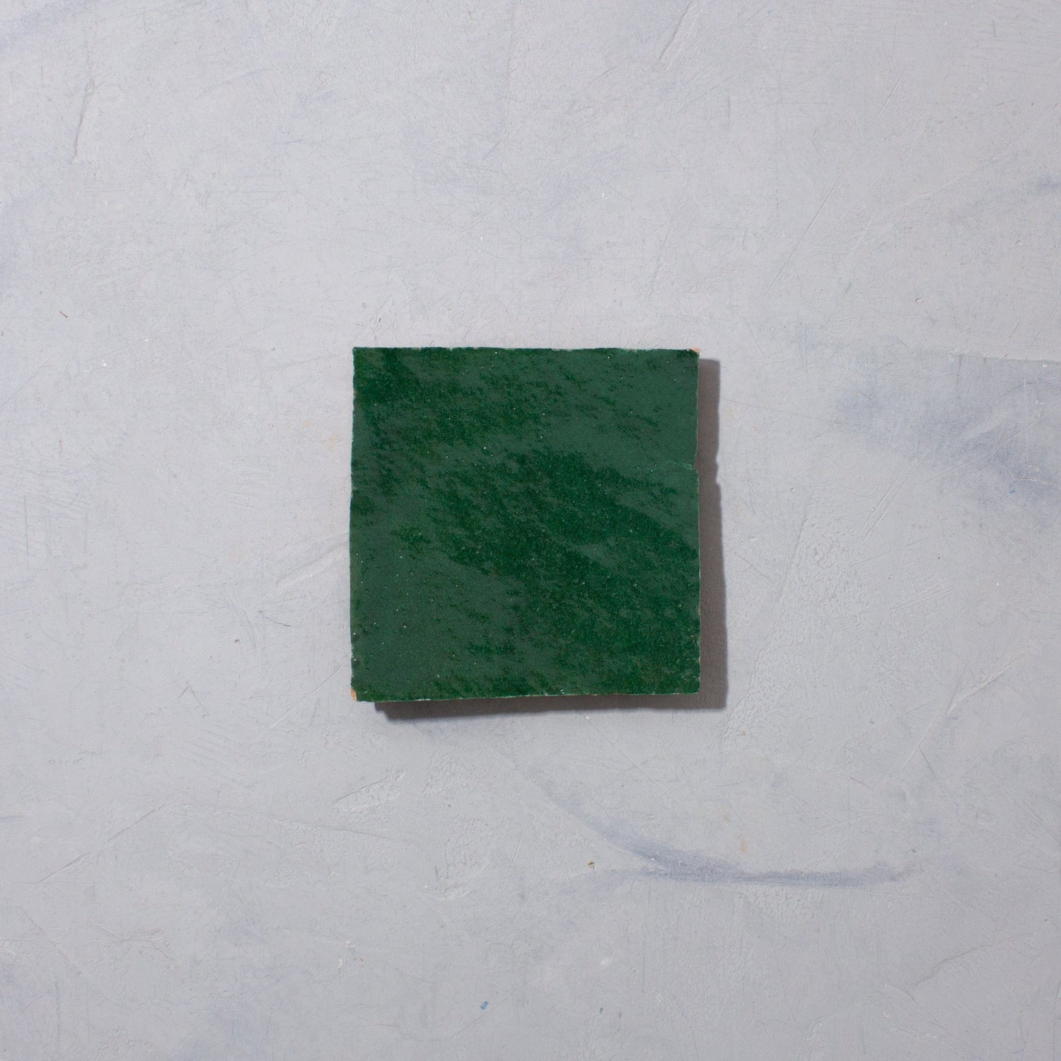 Bert &amp; May - Marrakesh Moss Green Zellige, 10 x 10cm - Tiles &amp; Stone To You