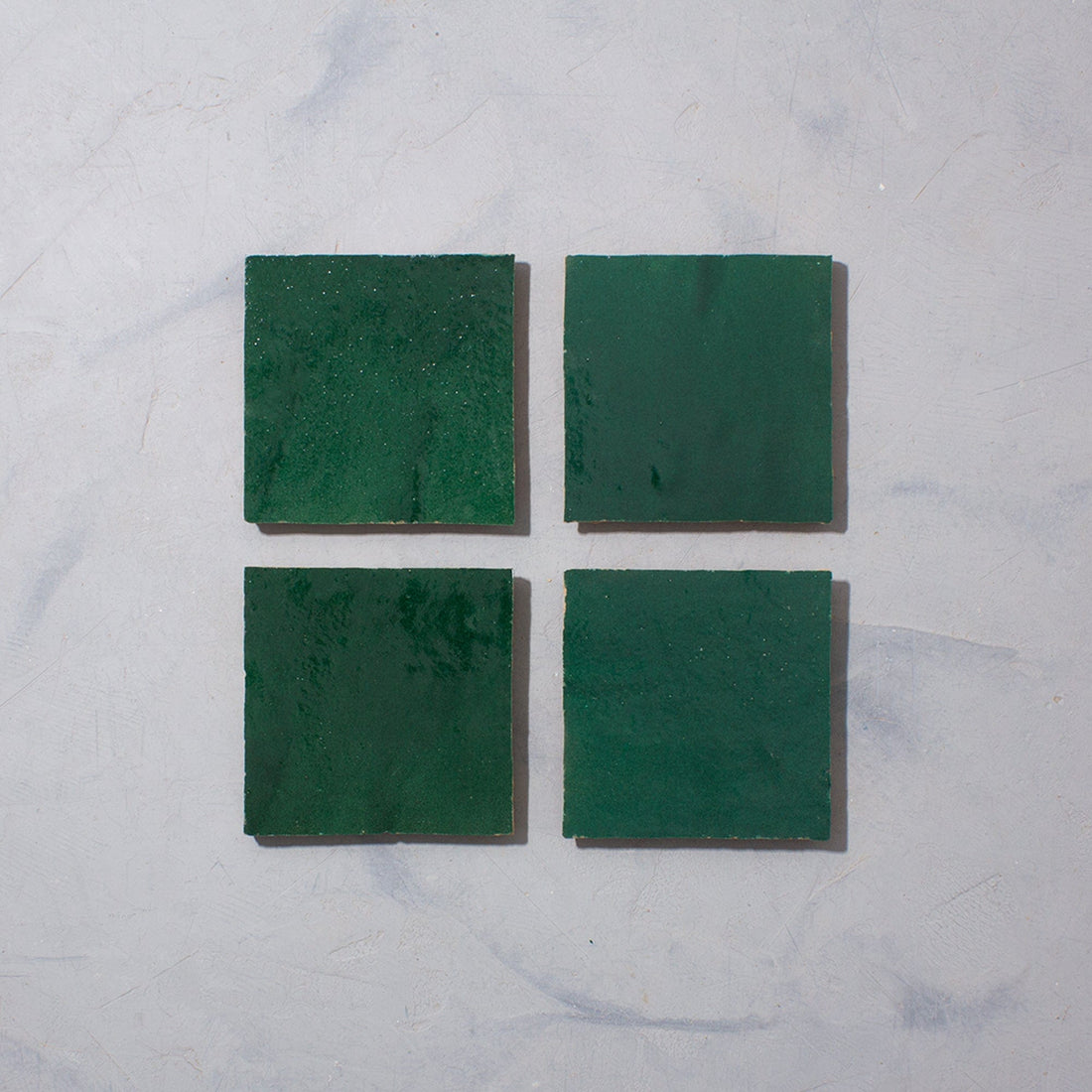 Bert & May - Marrakesh Moss Green Zellige, 10 x 10cm - Tiles & Stone To You