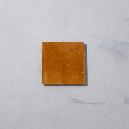 Bert &amp; May - Marrakesh Ochre Zellige, 10 x 10cm - Tiles &amp; Stone To You