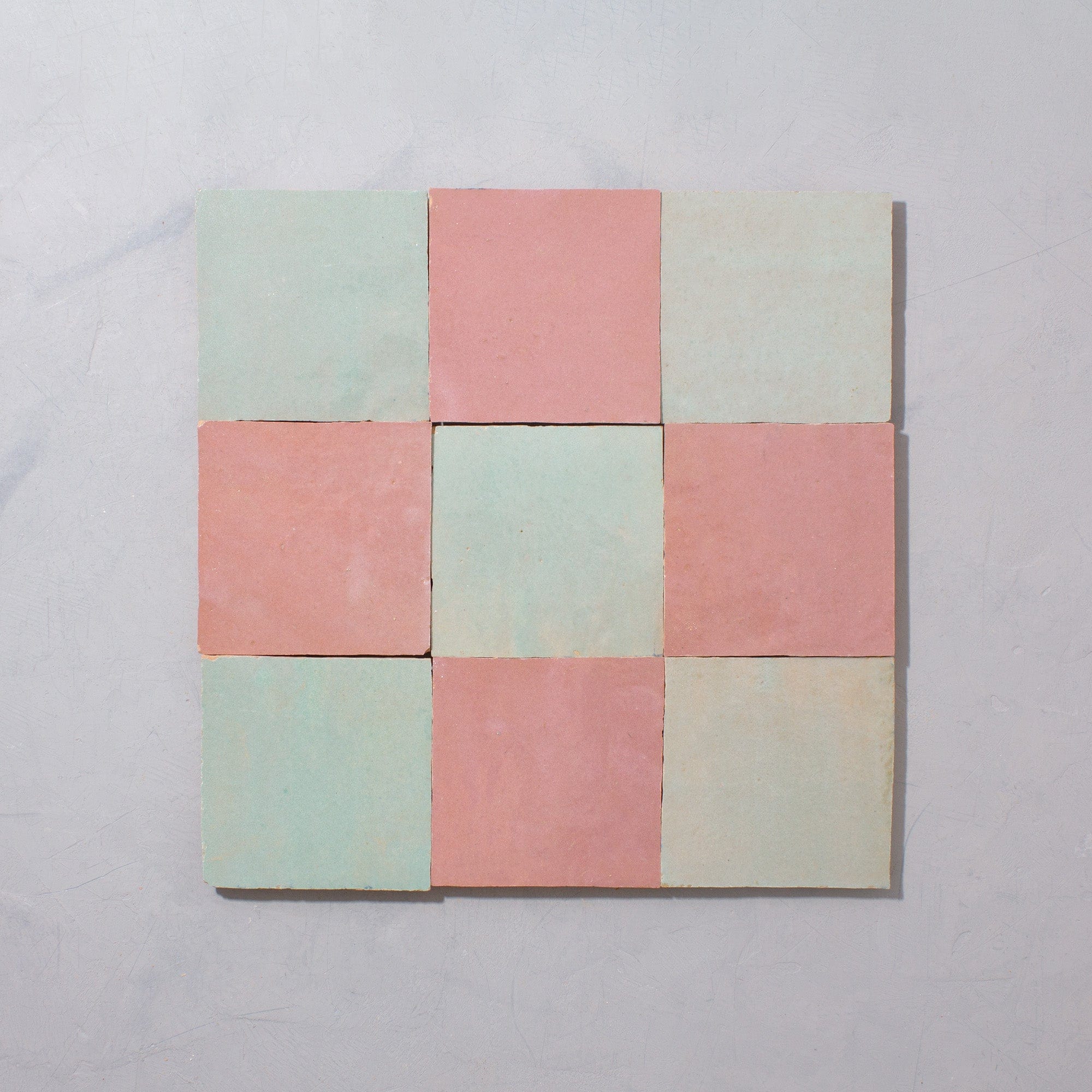 Bert &amp; May - Marrakesh Rosemary Zellige, 10 x 10cm - Tiles &amp; Stone To You