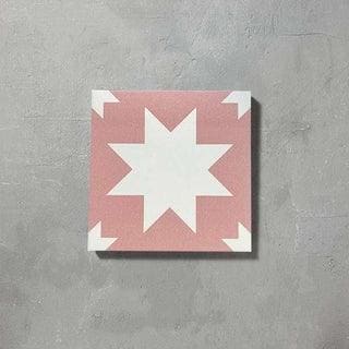 Bert &amp; May - Pink Pradena Porcelain Matt, 20 x 20cm - Tiles &amp; Stone To You