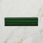 Ca' Pietra - Architectural Mouldings Dado Ceramic Olive Green Gloss, 20 x 5cm (15320CFG)