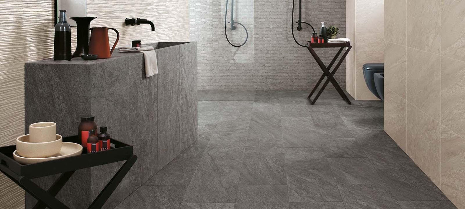 Minoli - Bravestone Grey Matt, 30 x 60cm (VC03098) - Tiles &amp; Stone To You