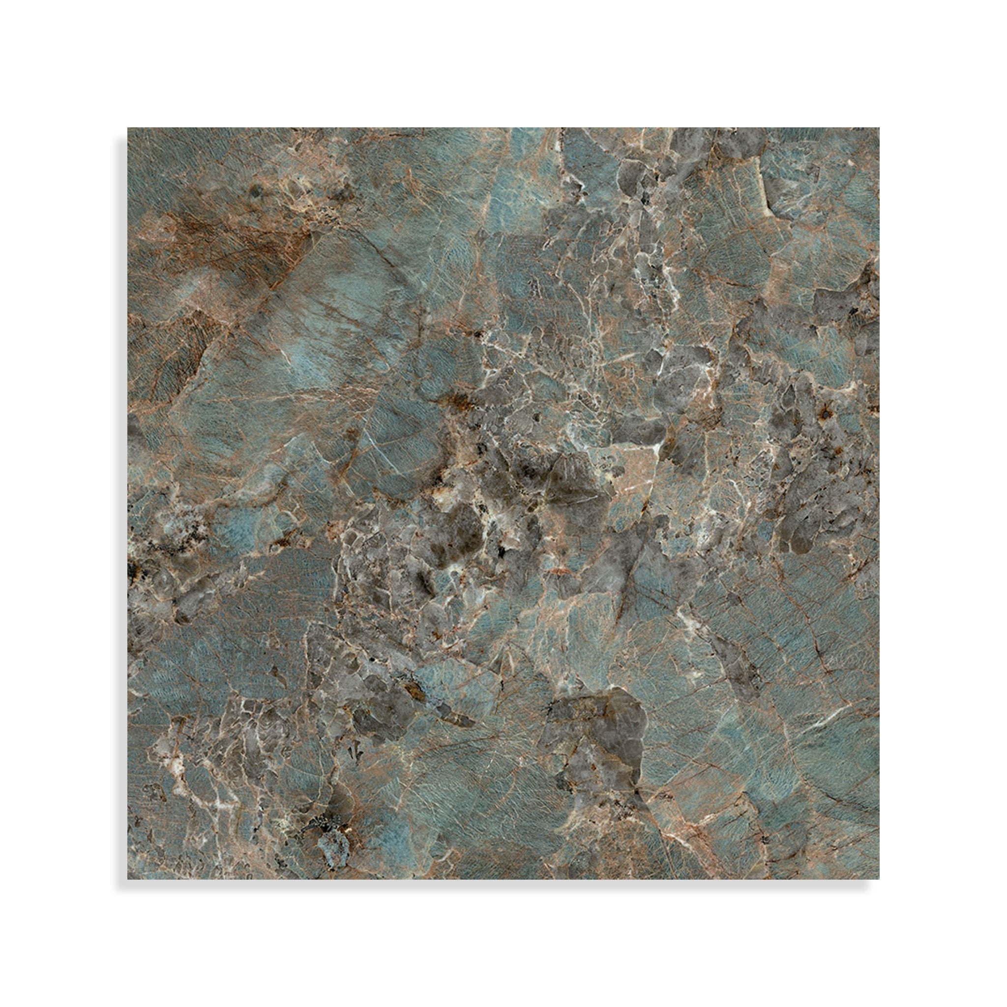 Minoli - Cosmopolitan Amazzonite, Polished/ Lappato, 80 x 80cm (CMP1002) - Tiles &amp; Stone To You