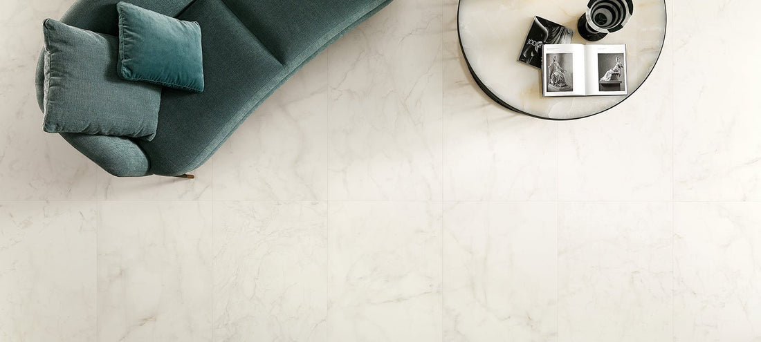 Minoli - Marvel Shine Calacatta Delicato Lappato, 60 x 60cm (VC03783) - Tiles & Stone To You