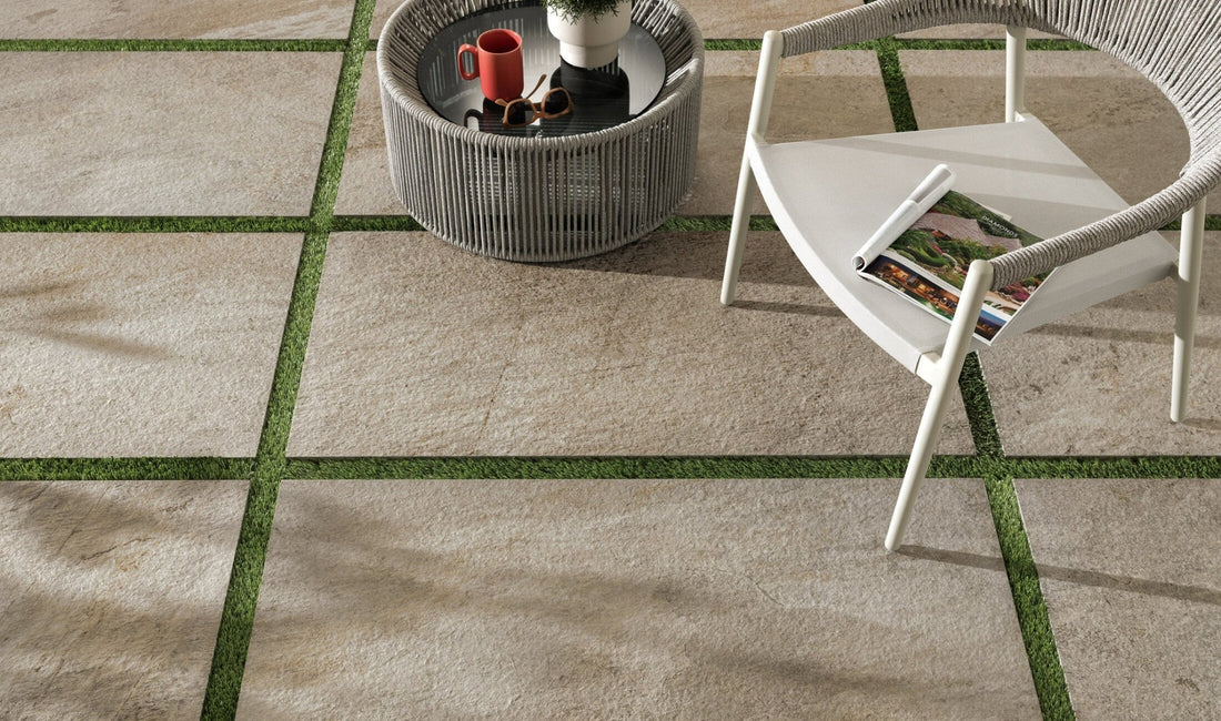 Minoli - Norde Platino Textured Outdoor, 80 x 80cm (NRD1039) - Tiles & Stone To You