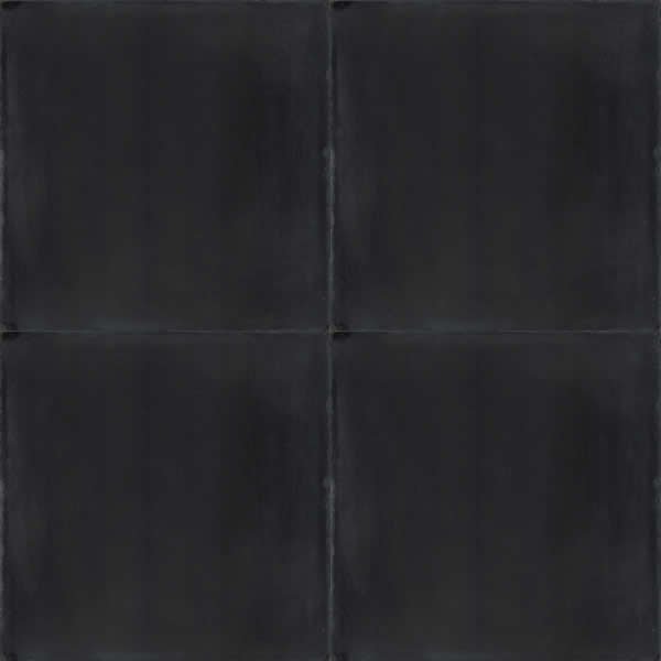 Moroccan Encaustic Cement Black, 20 x 20cm - Tiles &amp; Stone To You
