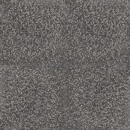Moroccan Encaustic Cement Black Terrazzo, 20 x 20cm - Tiles &amp; Stone To You