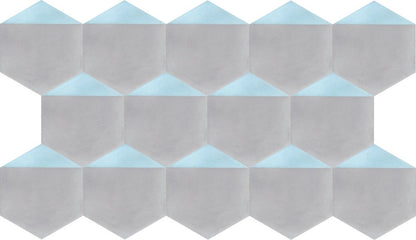 Moroccan Encaustic Cement Hexagonal Artic 20, 20 x 23cm - Tiles &amp; Stone To You