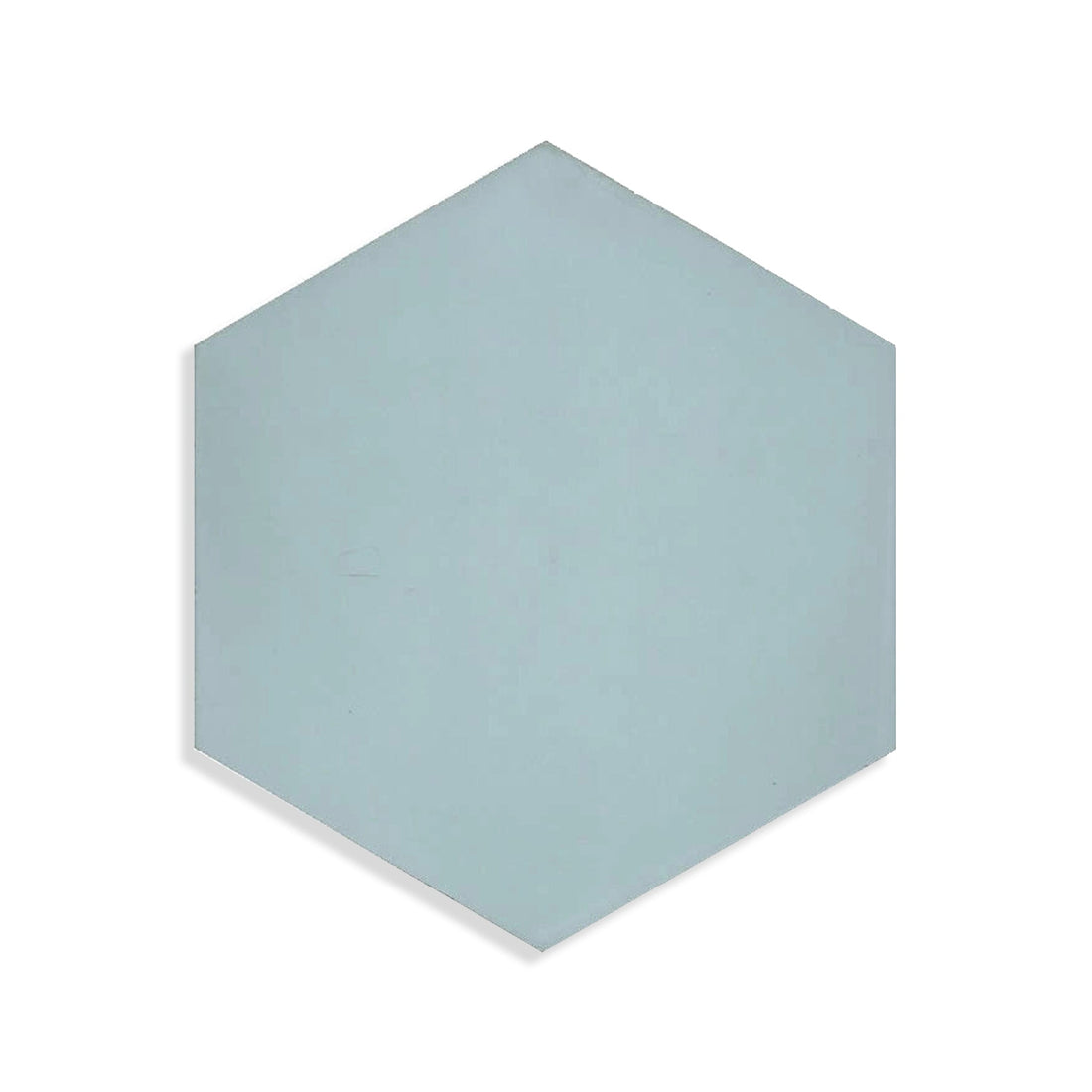 Moroccan Encaustic Cement Hexagonal Duck Egg, 20 x 23cm - Tiles &amp; Stone To You