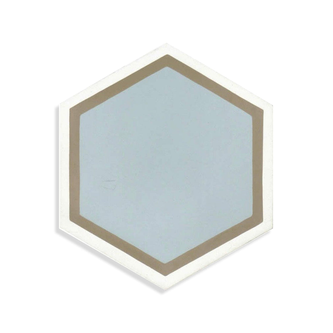 Moroccan Encaustic Cement Hexagonal Honeycomb Blue, 20 x 23cm - Tiles &amp; Stone To You