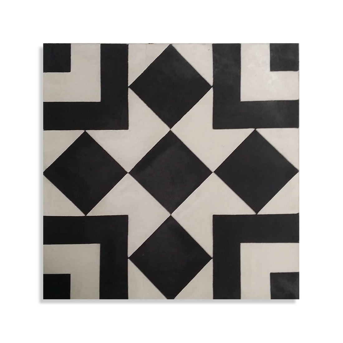 Moroccan Encaustic Cement Pattern 01k, 20 x 20cm - Tiles &amp; Stone To You