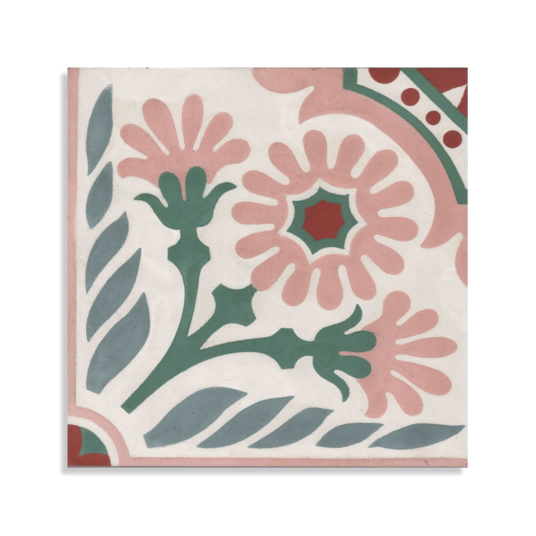 Moroccan Encaustic Cement Pattern 01l, 20 x 20cm - Tiles &amp; Stone To You