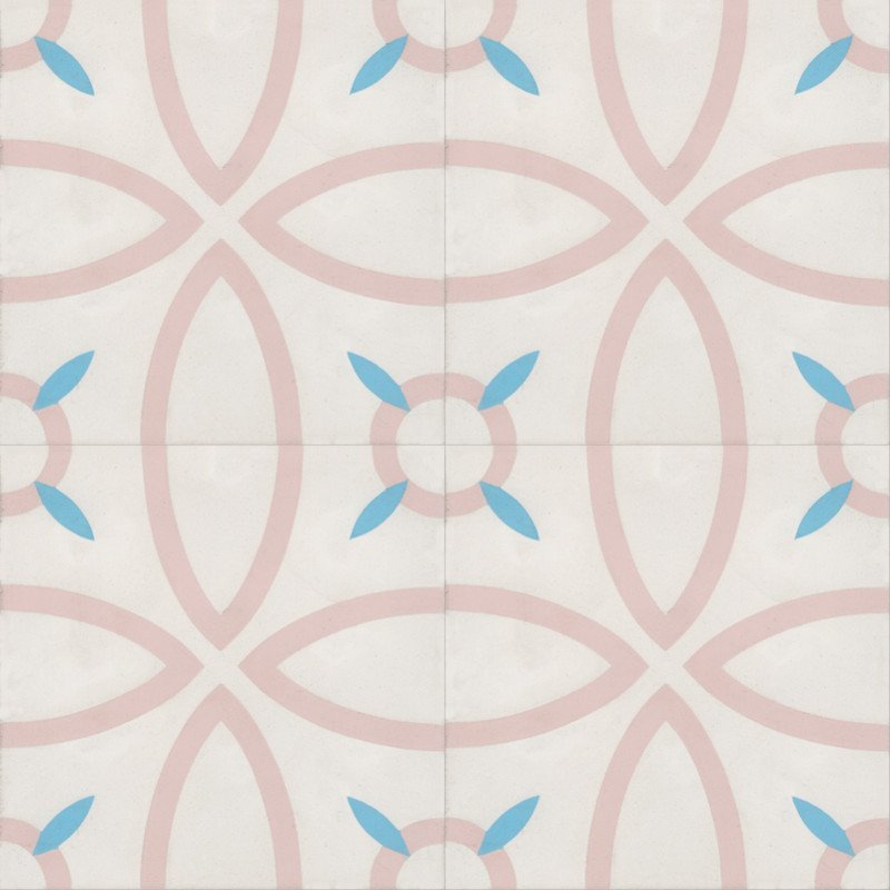 Moroccan Encaustic Cement Pattern 01m2, 20 x 20cm - Tiles &amp; Stone To You