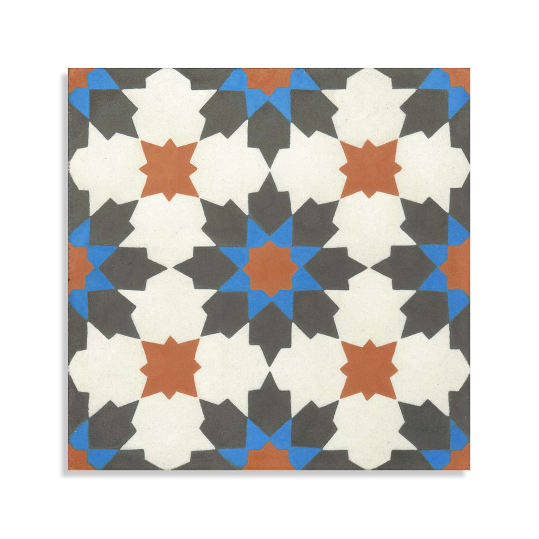 Moroccan Encaustic Cement Pattern 01q, 20 x 20cm - Tiles &amp; Stone To You