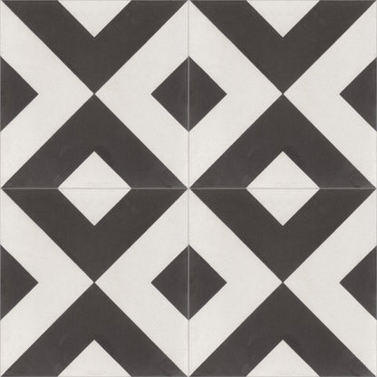 Moroccan Encaustic Cement Pattern 01r3, 20 x 20cm - Tiles &amp; Stone To You