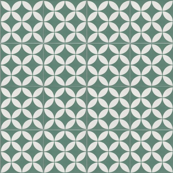 Moroccan Encaustic Cement Pattern 01t, 20 x 20cm - Tiles &amp; Stone To You