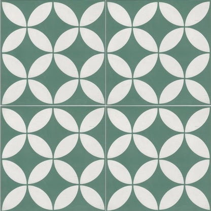 Moroccan Encaustic Cement Pattern 01t, 20 x 20cm - Tiles &amp; Stone To You